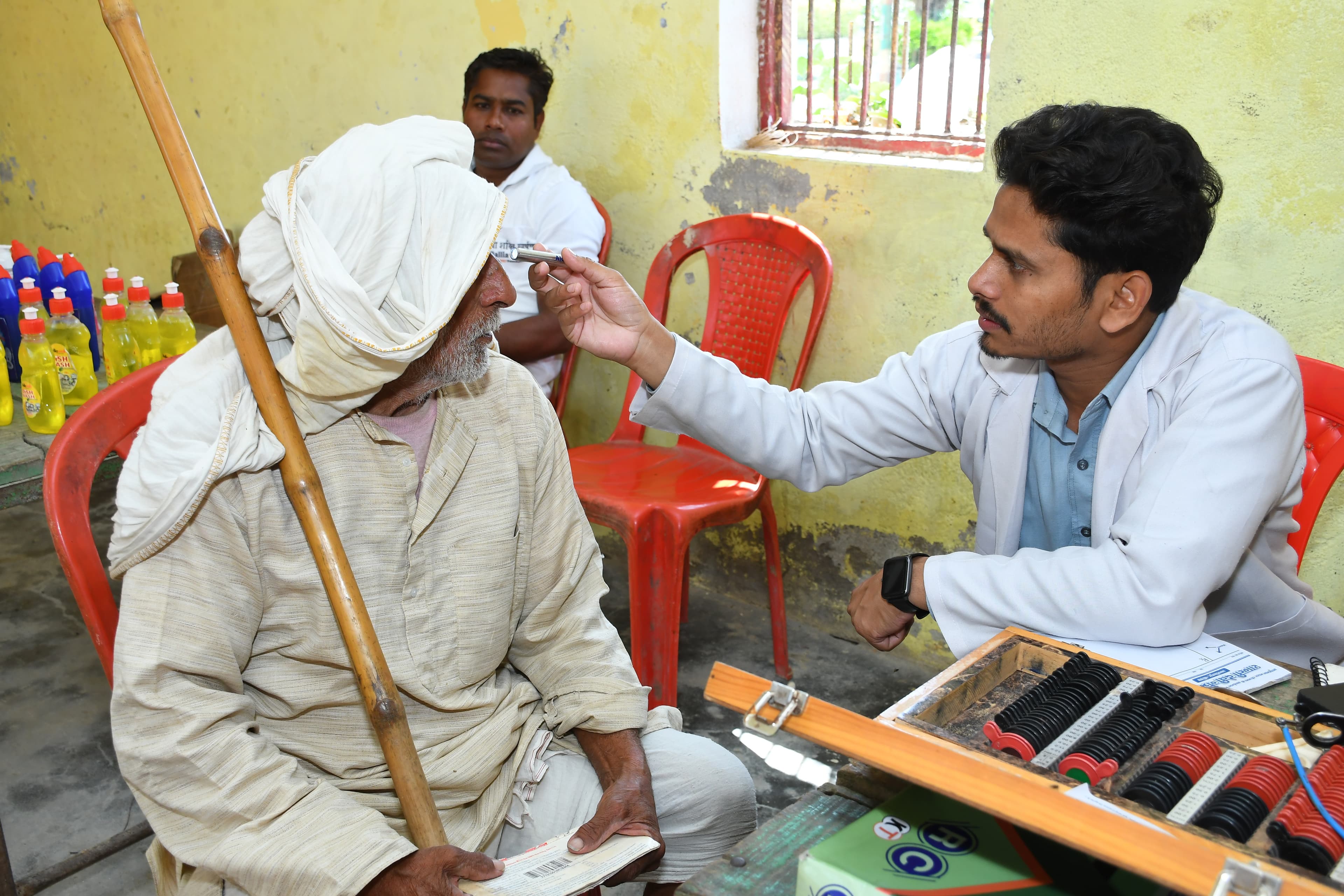 Patient records maintenance by BPF field team