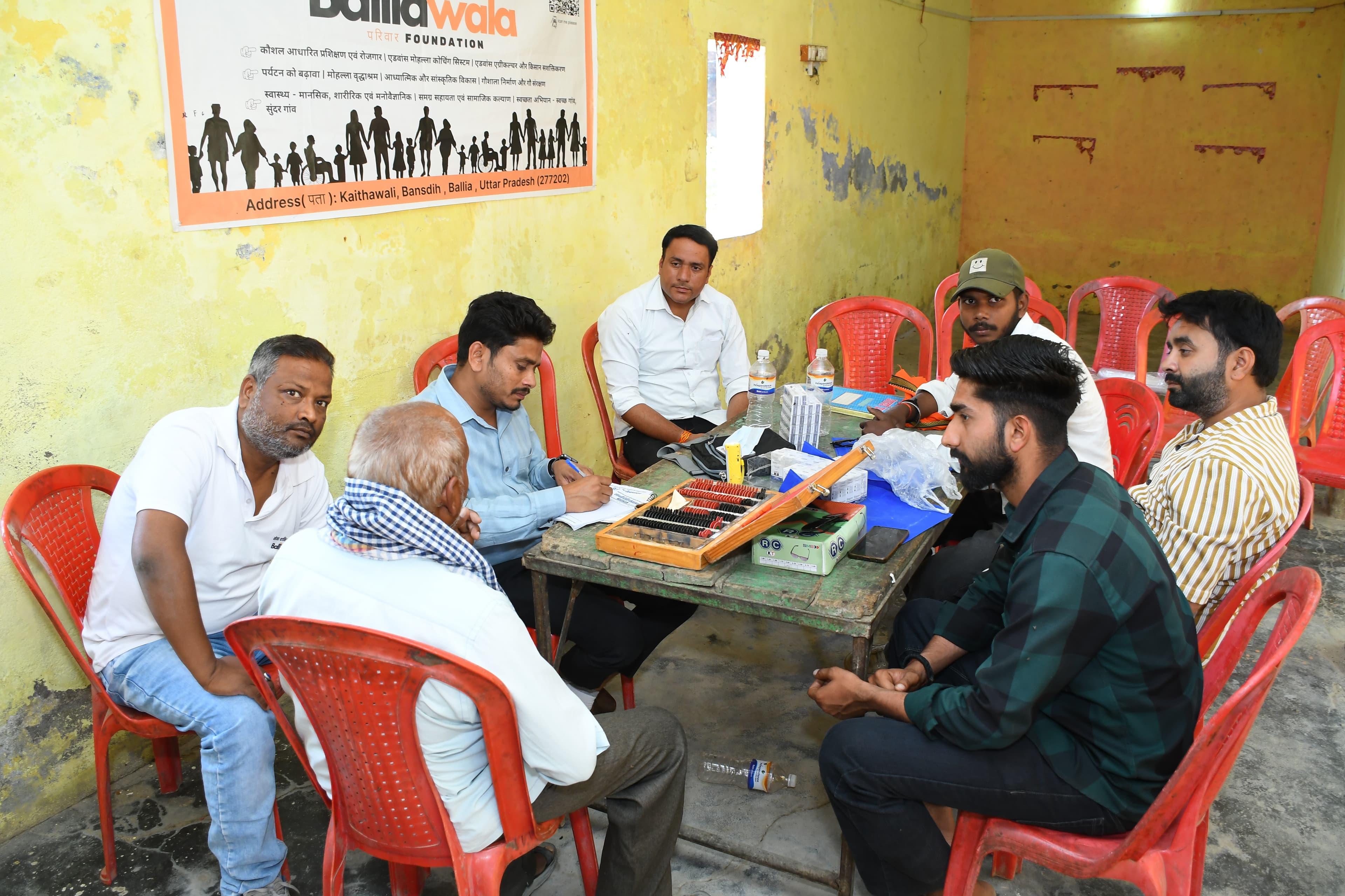 Specialized checkups row for senior citizens